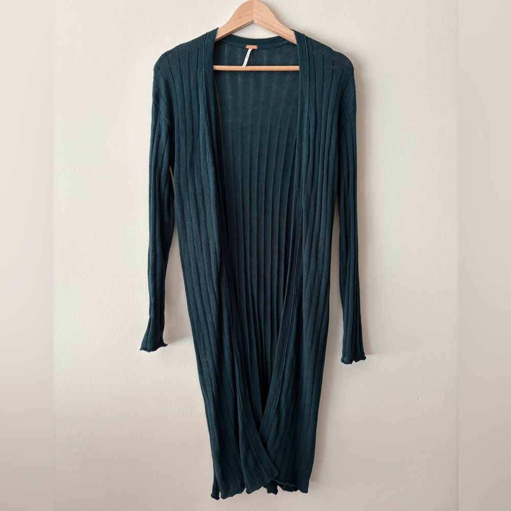 Free People Long Cardigan/Duster